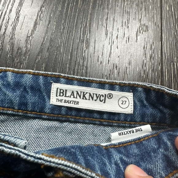 Blank nyc Baxter ribcage 27 relax fit jeans organic cotton - Picture 6 of 6